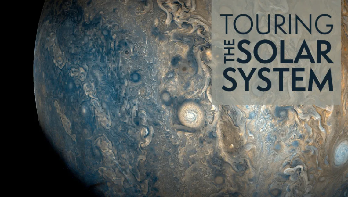 "Touring the Solar System" poster