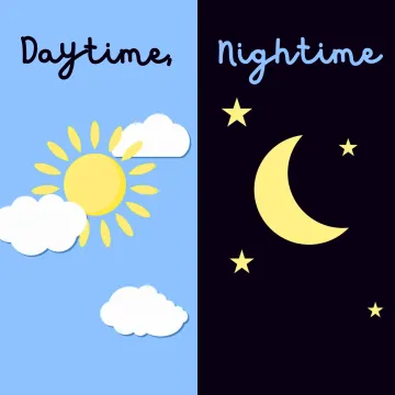 Daytime, Nighttime